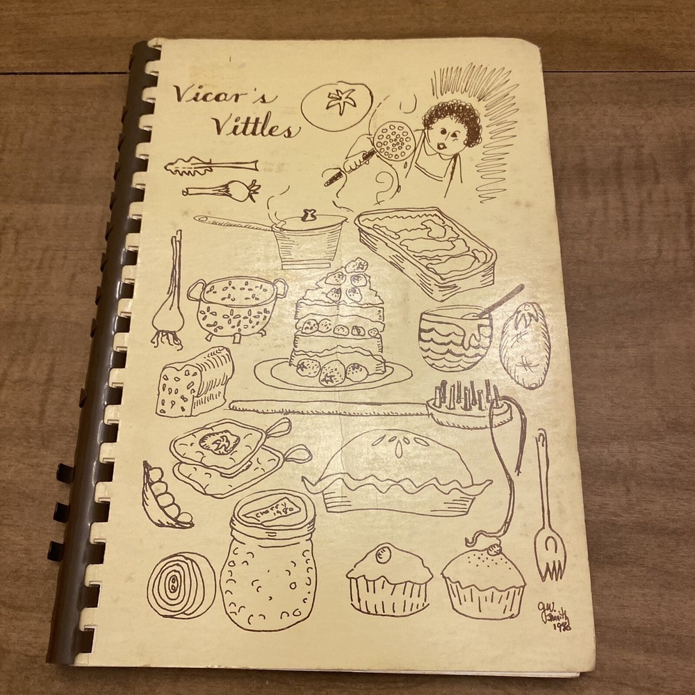 VTG Saint James Episcopal Church Regional Cookbook Vicar’s Vittles Mansfield PA